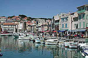 Dpart du port de Cassis