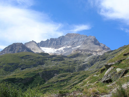 1 Dent Parrachée depuis l'Arpont