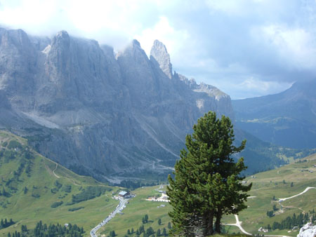 17-Passo Gardena et torri di Sella